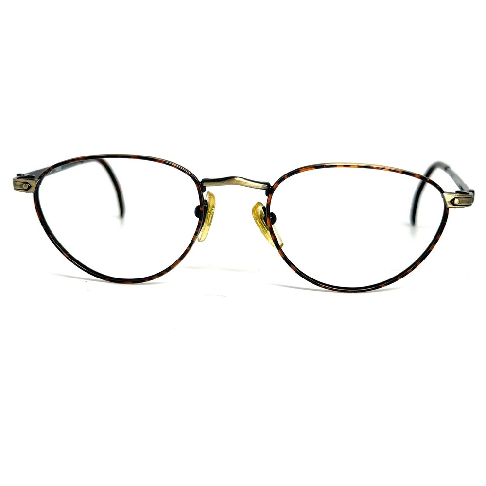 Guess GU 896SUN Oval Eyeglass Frames Tortoise Antique Gold 50-20-135 Vintage